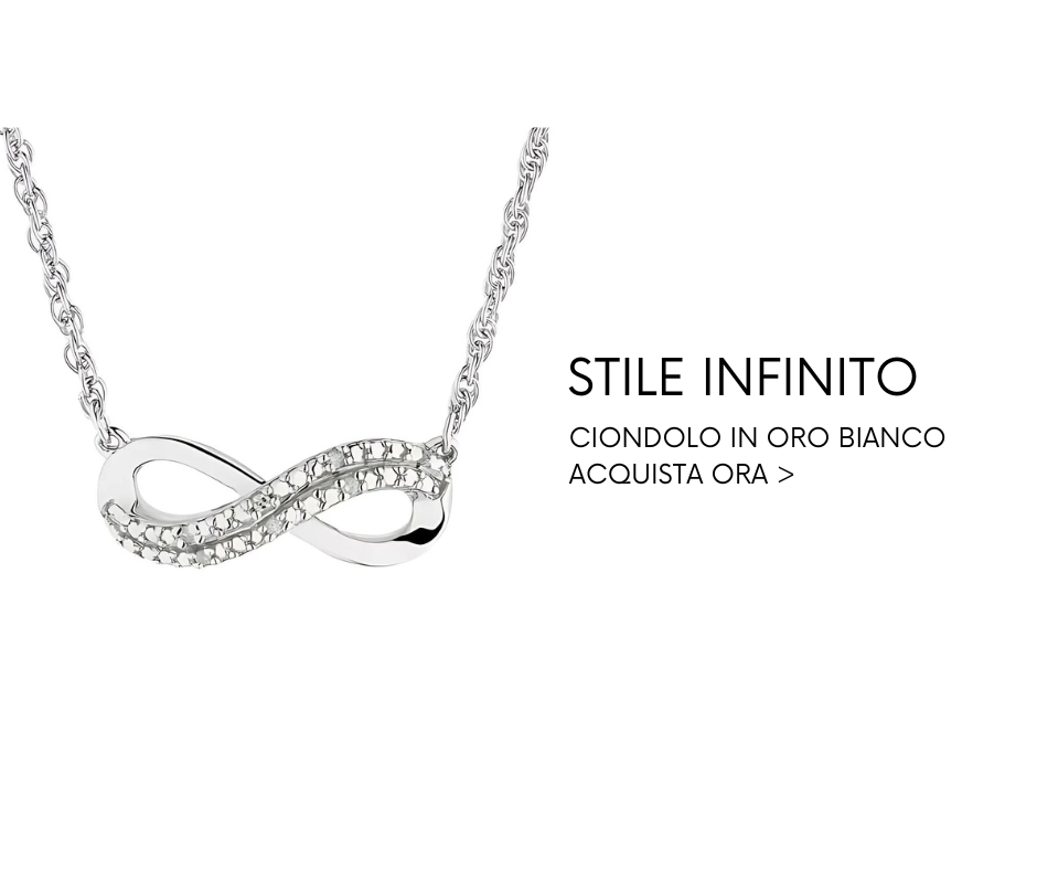 Ciondolo stile infinito
